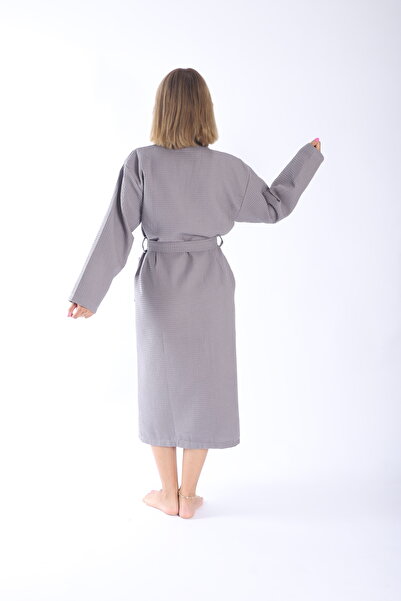 Damlaiso Унісекс Вафельний пікейний халат Сауна Готель Спа Халат Літо