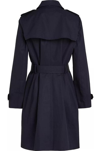 Tommy Hilfiger COTTON DB SLIM FIT TRENCH