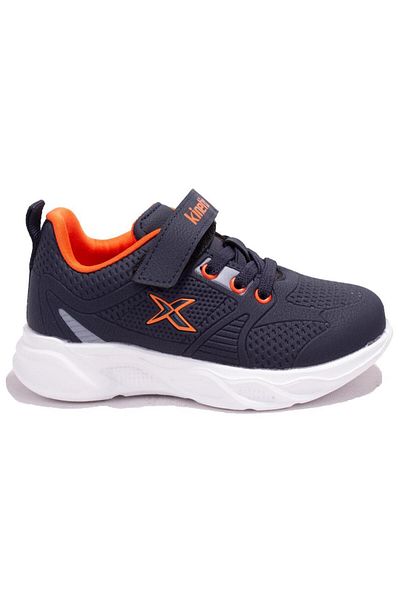 Kinetix Pantofi sport ortopedici de zi cu zi pentru băieți - Lister Pu bleumarin