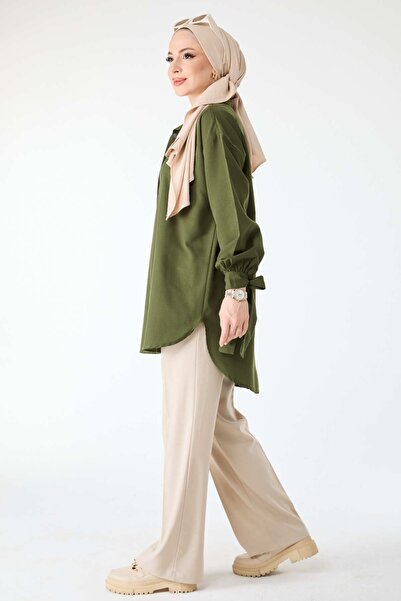 TOFİSA 10811-Khaki Tunic