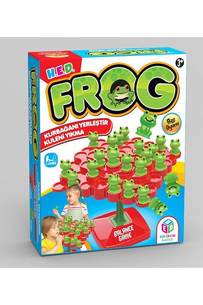 Hobi Eğitim Dünyası Hed Frog Balance / Frog Balance Game