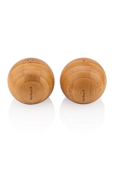 Bambum Home Salt and Pepper Shakers - Bamboo Ball