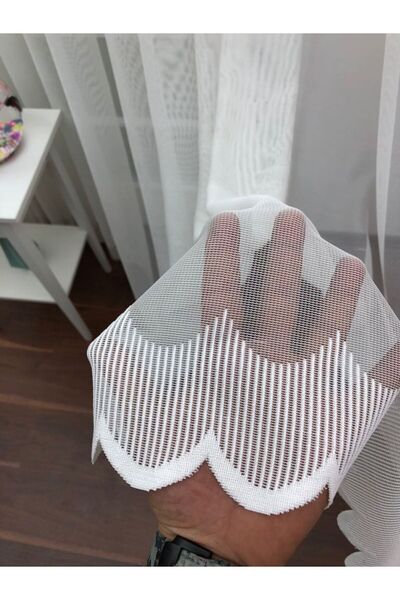 elision home Текстурована тюлева штора Ozel Orme 300x260 Sparse Plleum 12