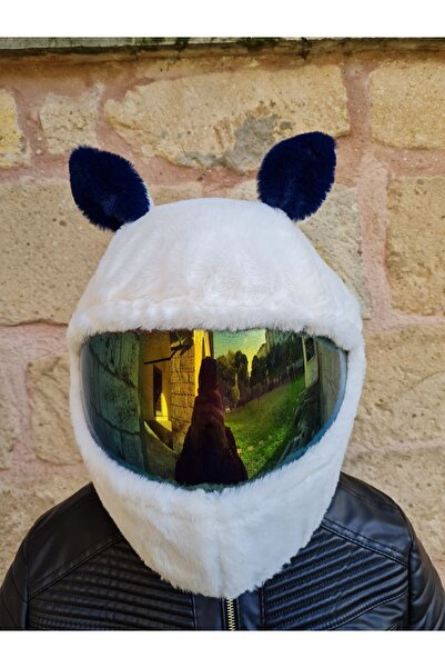 Crystal Palace Peluş Kask Kılıfları Kask Kilifi Kask Süsü Kask Aksesuarları K...