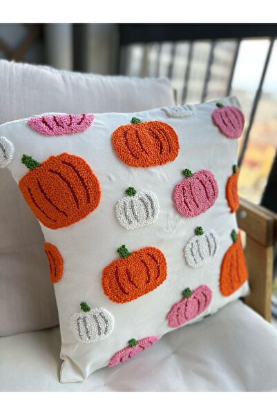 afralya home Isme Özel Bebek Yastığı /punch Nakışı Dekoratif Yastık Kılıfı /t...