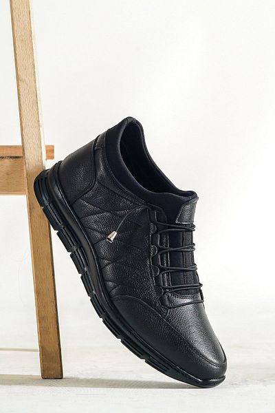 Deripabuc Black Genuine Leather Men's Boots - Mrd15-0244