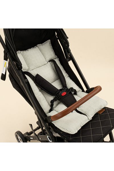Yunikobaby Mint Muslin Muslin Baby Stroller Cushion