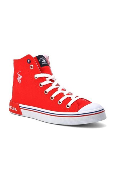 Beverly Hills Polo Club Red Men's Ankle Sneakers