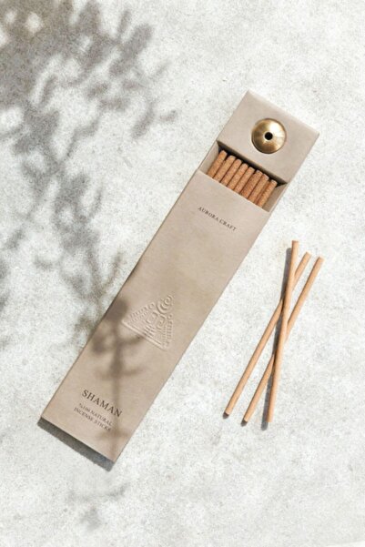 Aurora Craft %100 Doğal Ve El Yapımı Palo Santo Tütsü - Shaman (30'LU PAKET)