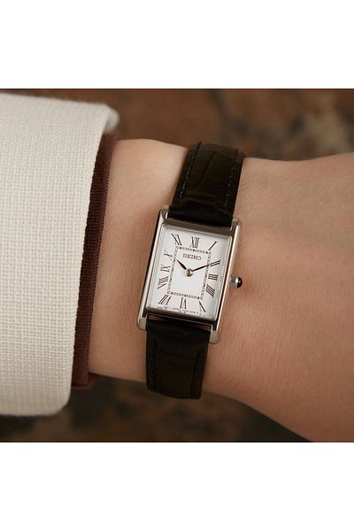Seiko Herrenuhr Schwarz Swr049p1
