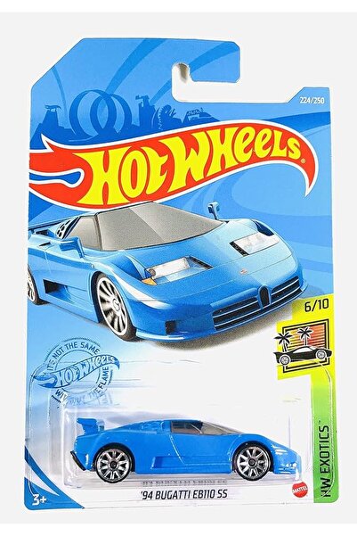 HOT WHEELS 2021 - '94 بوجاتي EB110 SS - HW Egzotik - 6/10 - أزرق