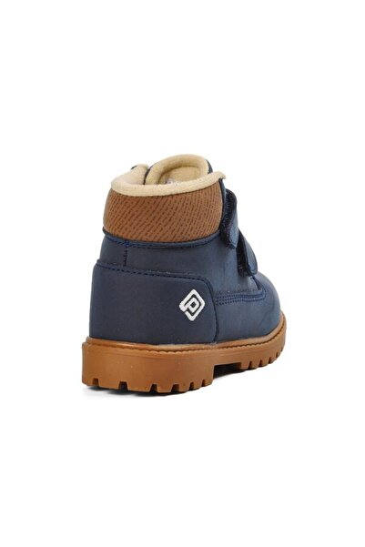 Aspor Pepino Navy Blue Velcro Baby Boots