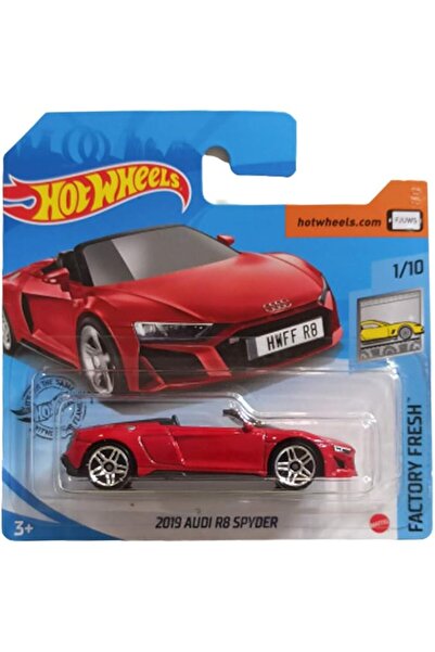 HOT WHEELS 2019 Audi R8 Spyder Fabrikası Taze 1/10 2020 175/250 Kısa kartı