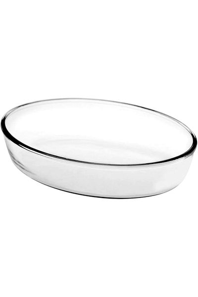Paşabahçe 2400cc Single Pyrex Oval Tray