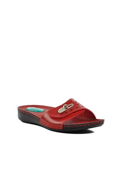 AYAKMOD Red Heel Gel Supported Women's Slippers