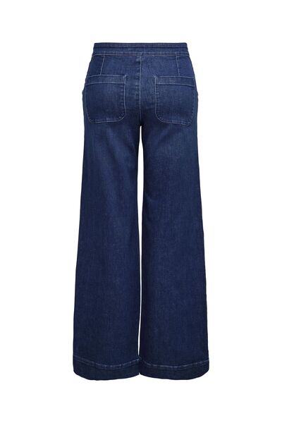 ONLY Jeans Mit Weitem Bein Onlmadison Hohe Taille Weiter Beinschnitt Jeans