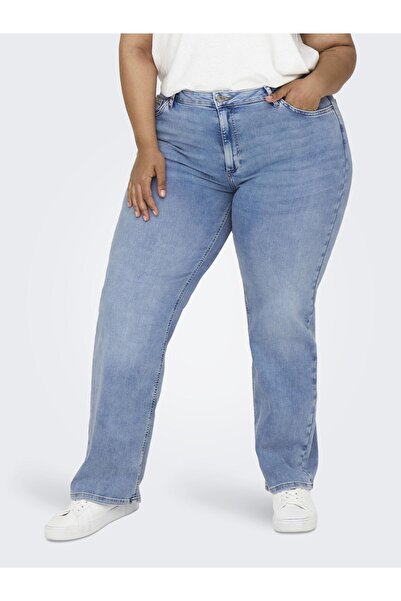 Only Carmakoma Weit Geschnitten Jeans Carwilly Hohe Taille Skinny Fit Jeans