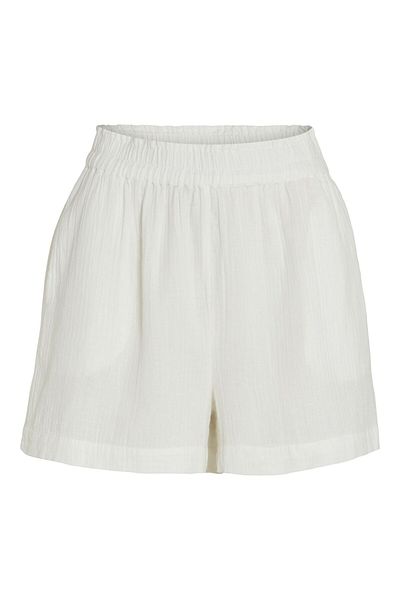 VILA Shorts High Waist Baumwolle