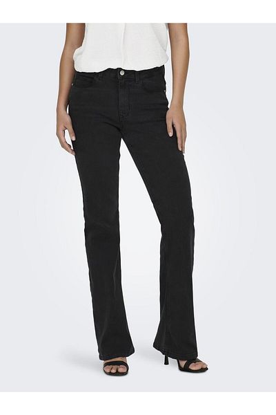 JDY Flared Fit Jeans Newflora Hohe Taille Ausgestellt Jeans