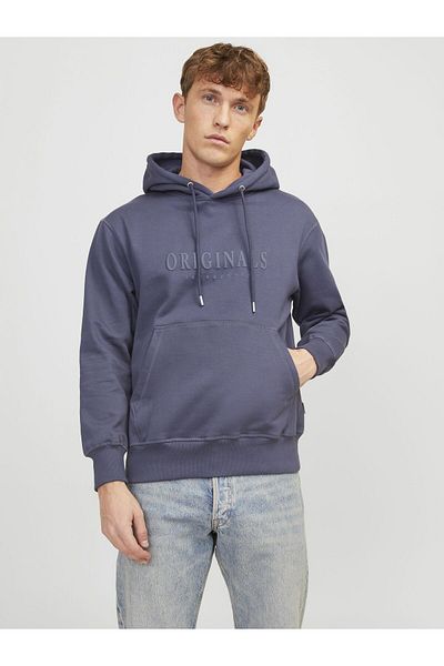 Jack & Jones Kapuzenpullover Bedruckter Kapuzenpullover