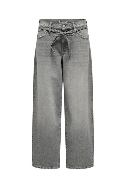 ONLY Gerade geschnittene Jeans Onlgianna Mittlere Taille Ballon Schnitt Jeans