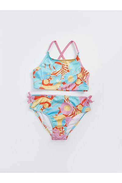 LC Waikiki LCW Kids Girls Bikini - Printed Design