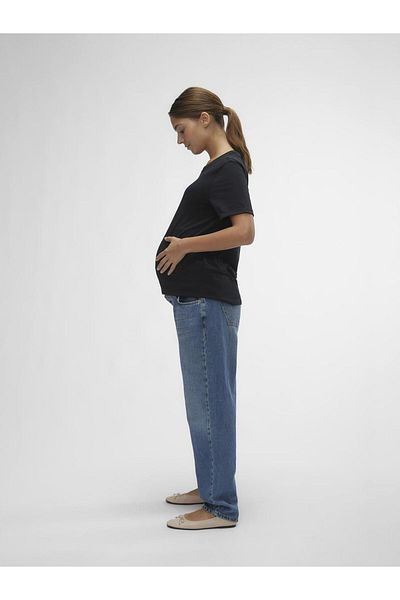 Mama Licious Umstandsjeans mit Boyfriend Fit Umstandsjeans