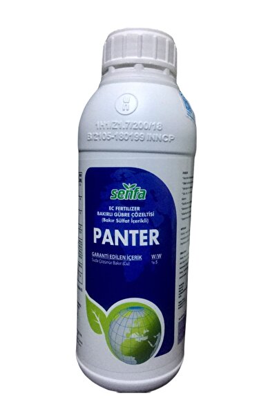 Senfa Panter Bakırlı Gübre Çözeltisi 1 Litre (bakır Sülfat Içerikli - Sıvı Bo...