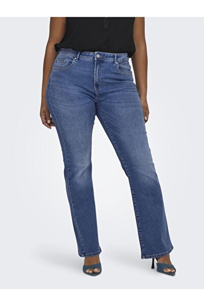 Only Carmakoma Normal Geschnitten Jeans Carsally Mittlere Taille Ausgestellt ...