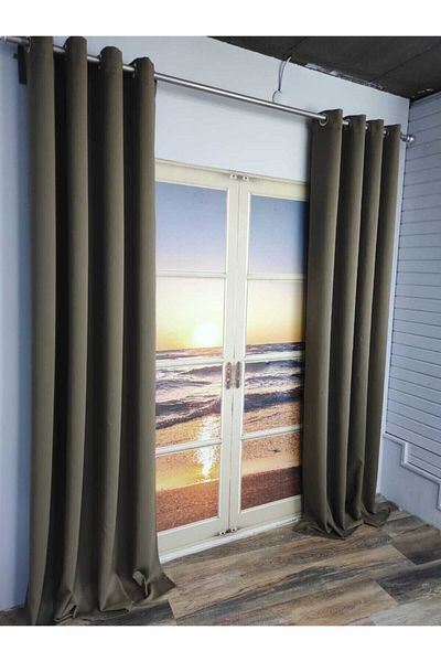 Evcimenhome Rustic Curtain Blackout Eyelet