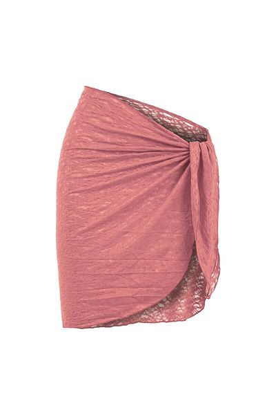 AQUELLA Dusty Rose Textured Pareo