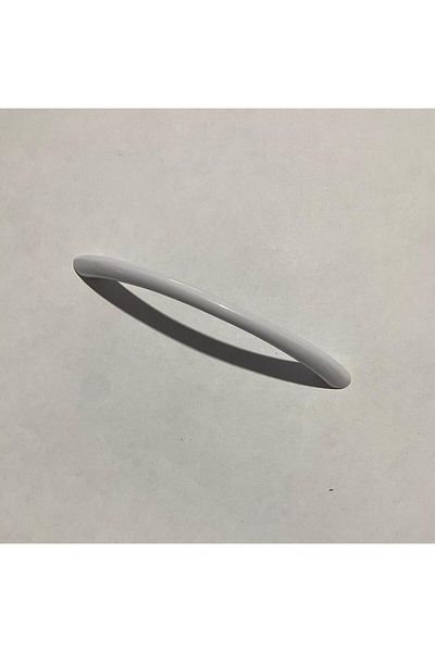 SGS Cabinet Drawer Handle White Stainless Screw Spacing:9.5Cm 1 Piece