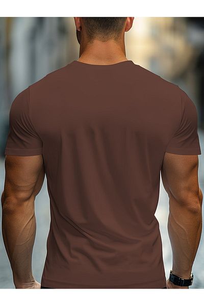 Let's Wear Ανδρικό μπλουζάκι Premium - Los Angeles Printed, Crew Neck