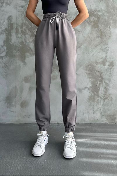 macharel jeans Γυναικείο φούτερ με τσέπες ελαστικό 2 κλωστών