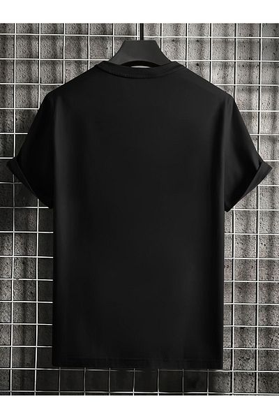 Let's Wear Μπλουζάκι Unisex Boston Printed Crew Neck Premium