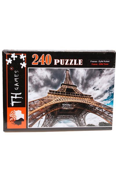 Sole 240 Piece Boxed Puzzle - Most Cities!Eiffel Tower