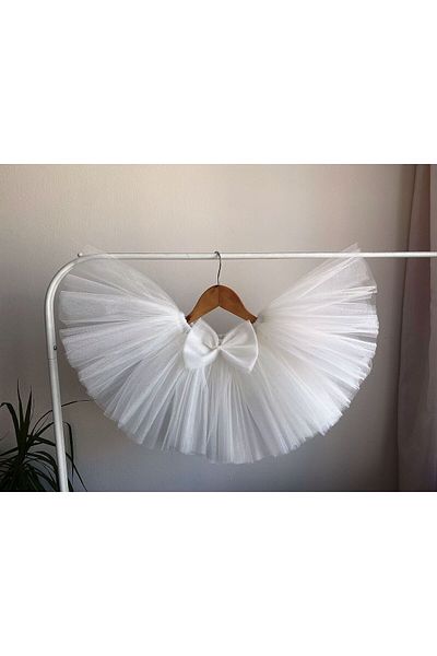 miniklerin dünyası Fusta tutu albă