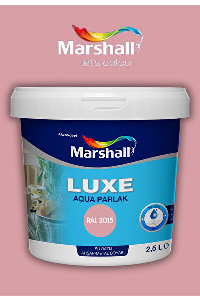 Marshall Luxe Aqua Parlak Su Bazlı Akrilik Dekoratif Dönüşüm Boyası 2,5 Litre...