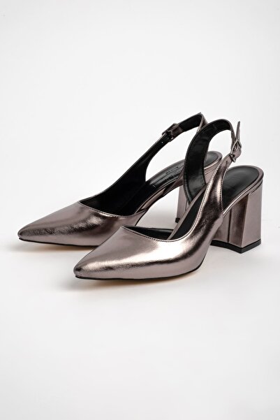 MY DERİ Gabriel Γυναικεία παπούτσια με χοντρό τακούνι - B2454