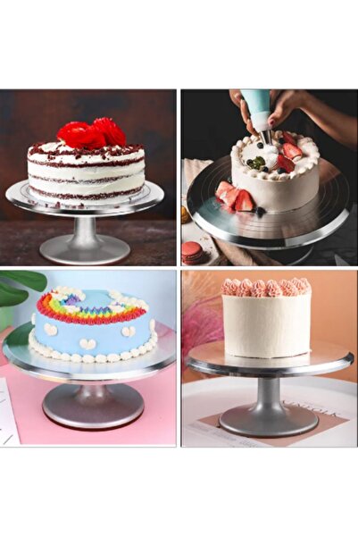EFE PASTACILIK Rotating Cake Plaster Stand