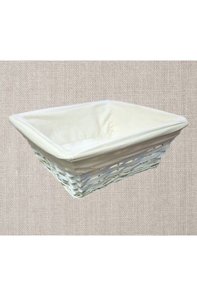 Matar Endüstriyel Mutfak Ekipmanları 23*23cm Wicker Cloth Bread Basket