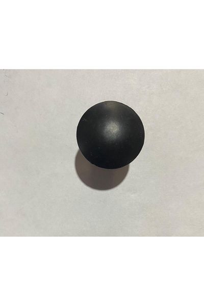 SGS Drawer Button Handle Metal Black Stainless 8 Pcs