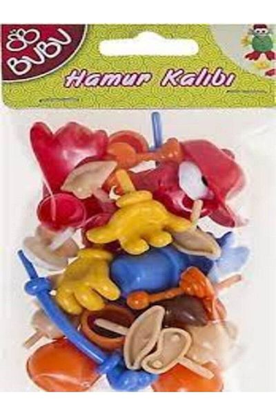 Bubu Bu-bu Plastic Play Dough Accessories 26 Pieces (DYODAY)