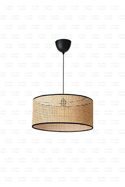 Naturel Home Hazeran Avize 40cm- Iskandinav, Modern, Bohem, Rattan Avize, Aydınlatma