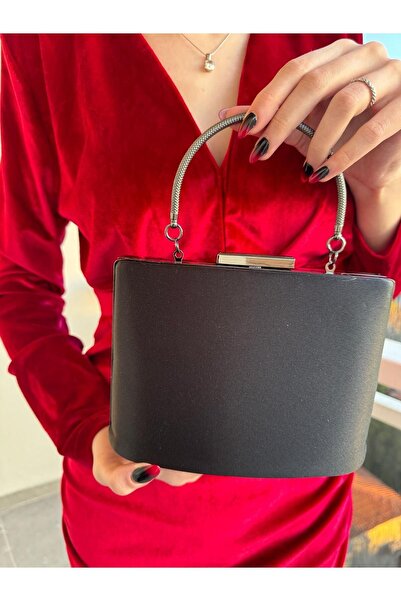 Blacktavern ABİYE ÇANTA SATEN KOVA MODEL DÜĞÜN, MEZUNİYET, ŞIK DAVETLERDE...