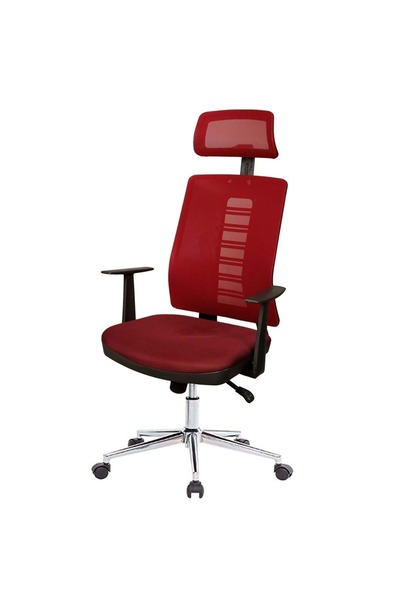 Uzay Ofis Lina Müdür Koltuğu - Bordo