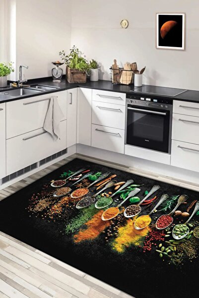 MARSA سجادة أوليفيا مارس - طباعة رقمية قابلة للغسل، قاعدة مضادة للانزلاق، بدو...