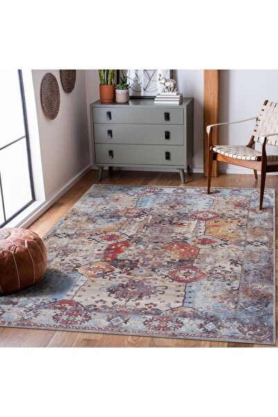 MARSA Digital Printed a Carpet Chenille Rug Runner - Cotton Base, Washable