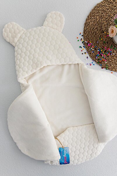 Babymod Embossed Velboa Baby Swaddle