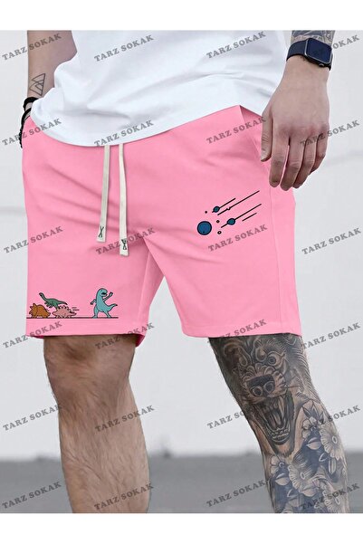 Kalic Studio شورت صيفي للجنسين من Harajuka Anime Y2K - برمودا ريترو كود-11425